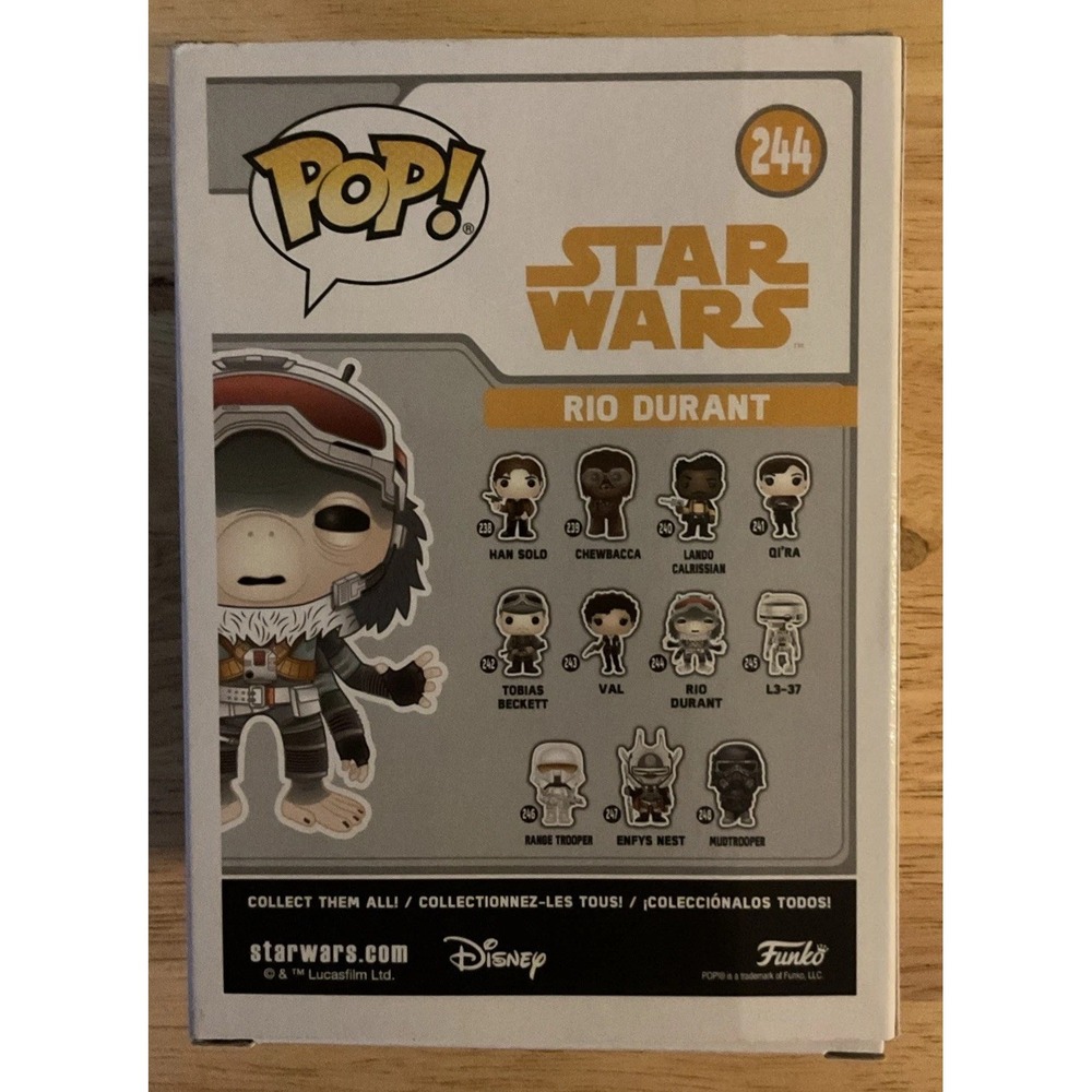 Funko Pop! Vinyl: Star Wars - Rio Durant #244 - Picture 5 of 11
